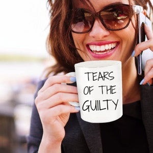 Funny Lawyer Mug, Tears Of The Guilty Cup, Lawyer Gift For Law School Graduate, Attorney Lawyer Gift For Man + Women, Lawyer Graduation Gift