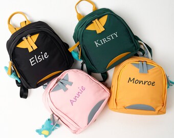 Custom Embroidery Name School Bags, Toddler Backpack for kids, Child School Bag, Personalized Toddler Backpack,Baby Diaper Bag,Birthday Gift