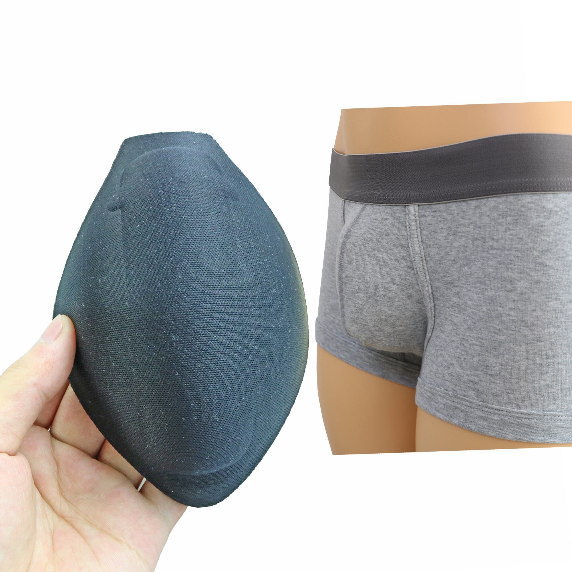 Nimiya Men's Boxer Brief Underwear Trunks Buckled Bulge Pouch Jockstrap Lingerie Panties 