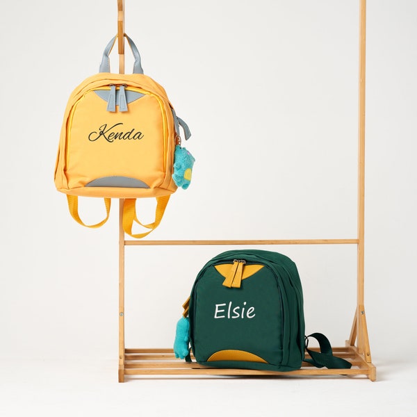 Personalized Embroidered Name Backpack,Toddler Backpack, Custom Kids Backpack Monogrammed, Preschool Backpack, Baby Gifts, Flower Girl Gift