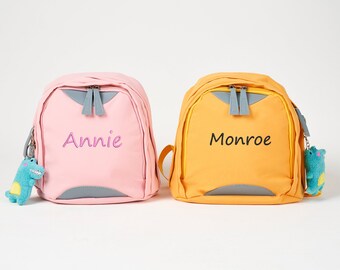 Toddler Backpack, Custom Travel Backpack, Mommy Bag, Name Schoolbag, Preschool Kids Backpack, Child Gifts, Personalized Embroidered Name Bag