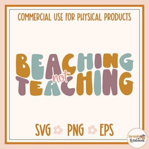 Encalhando, não ensinando Svg | Praia do professor camiseta de <br> Entrega Rápida? Férias do professor Svg | Professor Praia Svg | Sacolas de ensino | Presentes para professores
