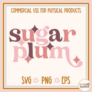 Sugar Plum Fairy SVG | Kids Christmas Png| Sugar Plum Png | Christmas Sweater Png | Sugar Plum Kids Shirt | Nutcracker Svg l Sugar Plum Svg