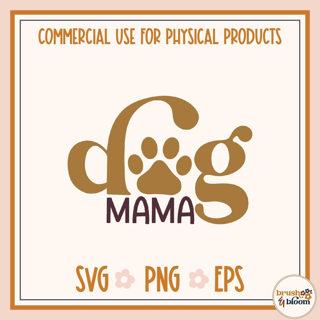 Dog Mama SVG - Dog Mom SVG - Dog Lover SVG - Dog Mom Shirt Svg - Fur ...