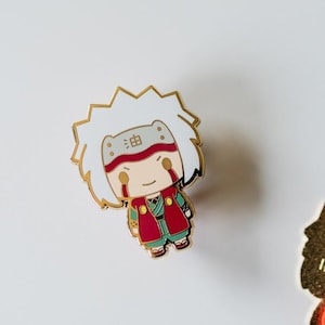 Chibi Pervy Sage Enamel Pin | Anime Pins | Kawaii Custom Anime Enamel Pins