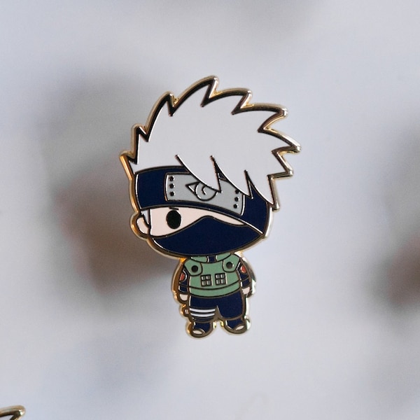 Chibi Copy KH Fighter Enamel Pin | Anime Pins | Kawaii Custom Anime Enamel Pins