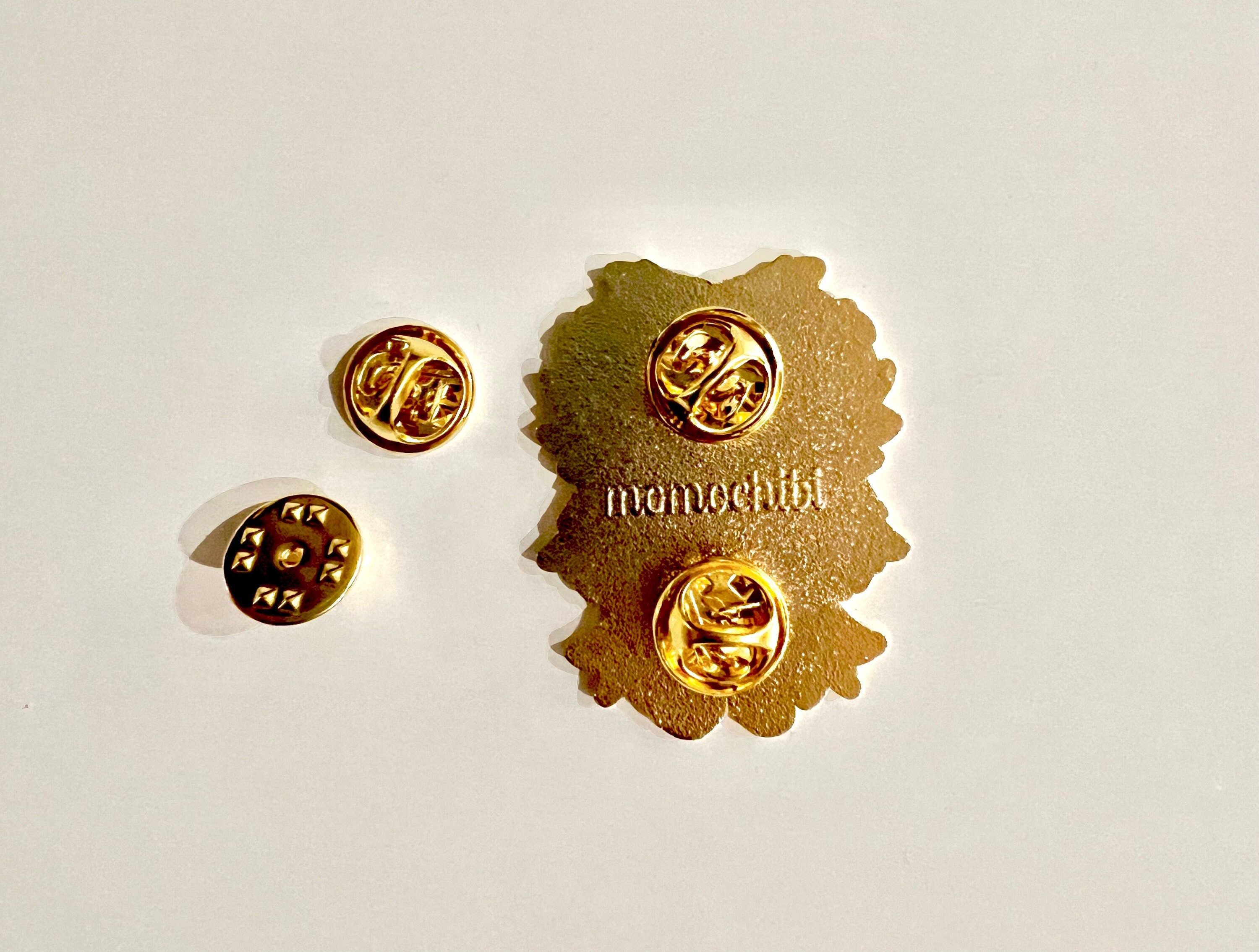 Butterfly Clutch Pin Backs 25 Count, Enamel Pin Backer, Lapel Pin Back,  Gold Pin Back, Pin Backing, Pin Clasp 