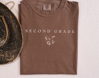 Second Grade Shirt, Back to School Shirt, 2nd grade Shirt, 2nd grade Teacher Shirt, Kids Back to school Shirts, Retro Second Grade Tee, B053