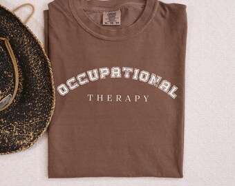 Comfort Colors® Cute Occupational Therapy Shirt, OT Shirt, Special Education Shirt, Therapist Tee, Autism Awareness, Sped Teacher Gift B032