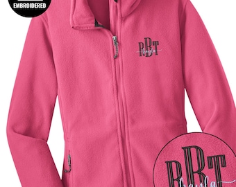 Embroidered RBT Full Zip Women Jacket, Personalized Registered Behavior Therapist Jacket, Z058