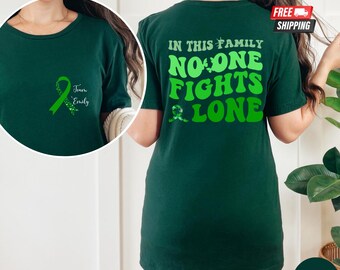 Maglietta per la consapevolezza del disturbo bipolare, maglietta Mental Health Matters, regalo di supporto per la salute mentale, maglietta per la consapevolezza della salute mentale, Support Squad N022