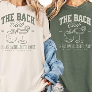 Custom Bachelorette Party Shirt, Luxury Bach, Bachelorette Merch, Bridal Party Gifs, Bach Trip Shirt, Personalized Wedding Shirt, Vegas B356