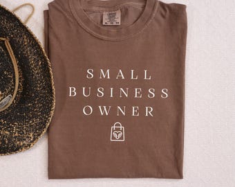 Camisa de Proprietário de Pequeno Negócio, Camisa de Chefe de Menina, Moletom de Proprietário de Negócio, Presente de Pequeno Negócio, Presente de Empreendedor, Camisa de Empreendedor, B047