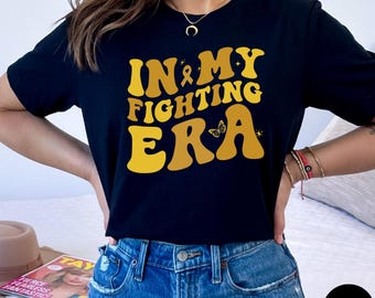 Sarcoma Cancer Awareness Shirt, Yellow Ribbon Shirt, Bone Cancer Awareness Shirt, Support Cancer Tee, Sarcoma Bone Cancer Survivor Gift N016