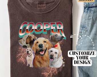 Custom Bootleg Rap Tee, Custom Dog Bootleg Shirt, Custom Dog Shirt, Personalized Dog Bootleg Shirt, Custom Dog's Version, Christmas Tee B212