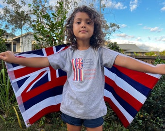 Pledge of Allegiance - Hawaiian Kingdom Keiki Tee