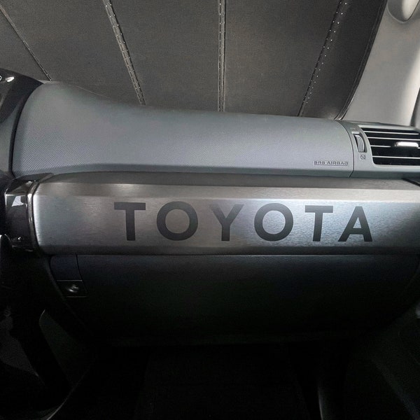 Toyota 4Runner 5th Gen Heritage Dash Glovebox Decal (TRD Pro, TRD Off-Road, Toyota, 4Runner, Trail) 2014-2023