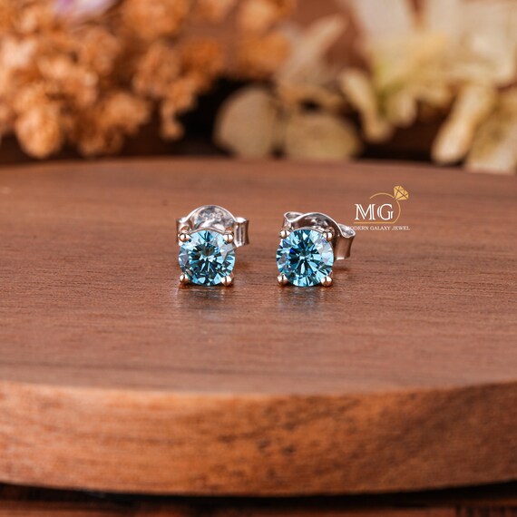 ラボグロウンダイヤモンド　スタットピアス Solitaire Earrings | ラボグロウンダイヤモンド ピアス