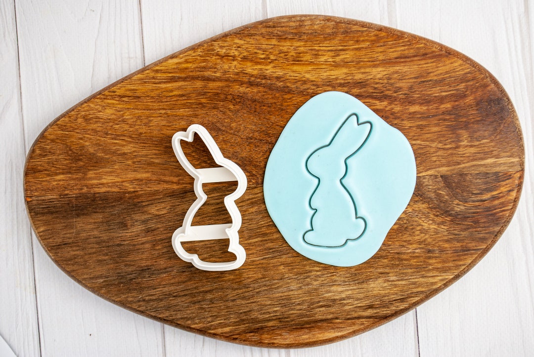 Easter Bunny Cookie Cutter STL Spring Rabbit Cookie Cutter Etsy