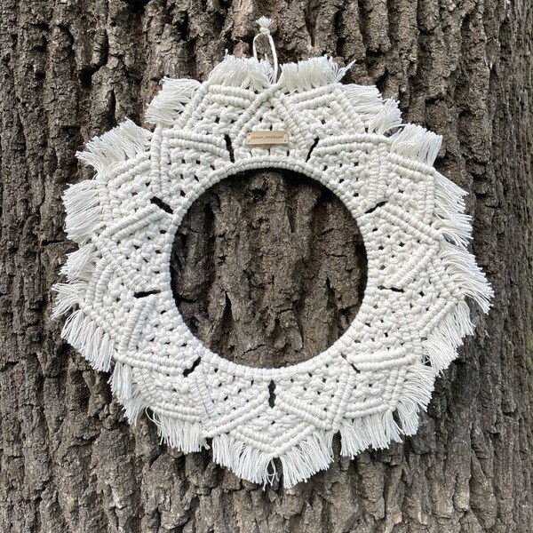 Metal Ring Macrame Pattern - Etsy