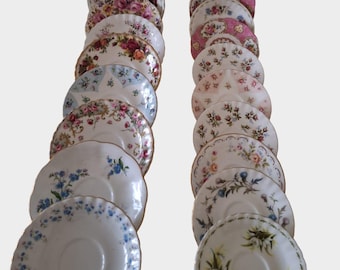 Royal Albert Replacement Orphan Saucers: Anemones, Rosemary, Memory Lane, Serena, Lady Carlyle and Others...