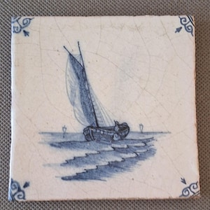 Antique Delft Tile, 1700s