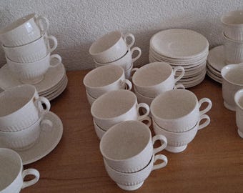 Wedgwood Edme Queen's Ware Cup Saucer Plate Trio - Etsy