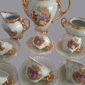 Sevres, Coffee Set for 10, Rare.
