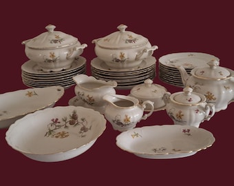 Antieke PMR Jaeger & Co Bavaria 'Josephine' – complete set.