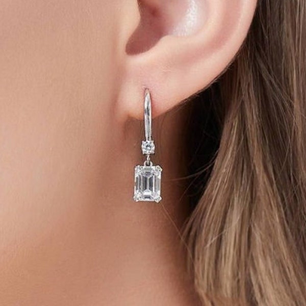Lab Grown Diamond Earrings Etsy