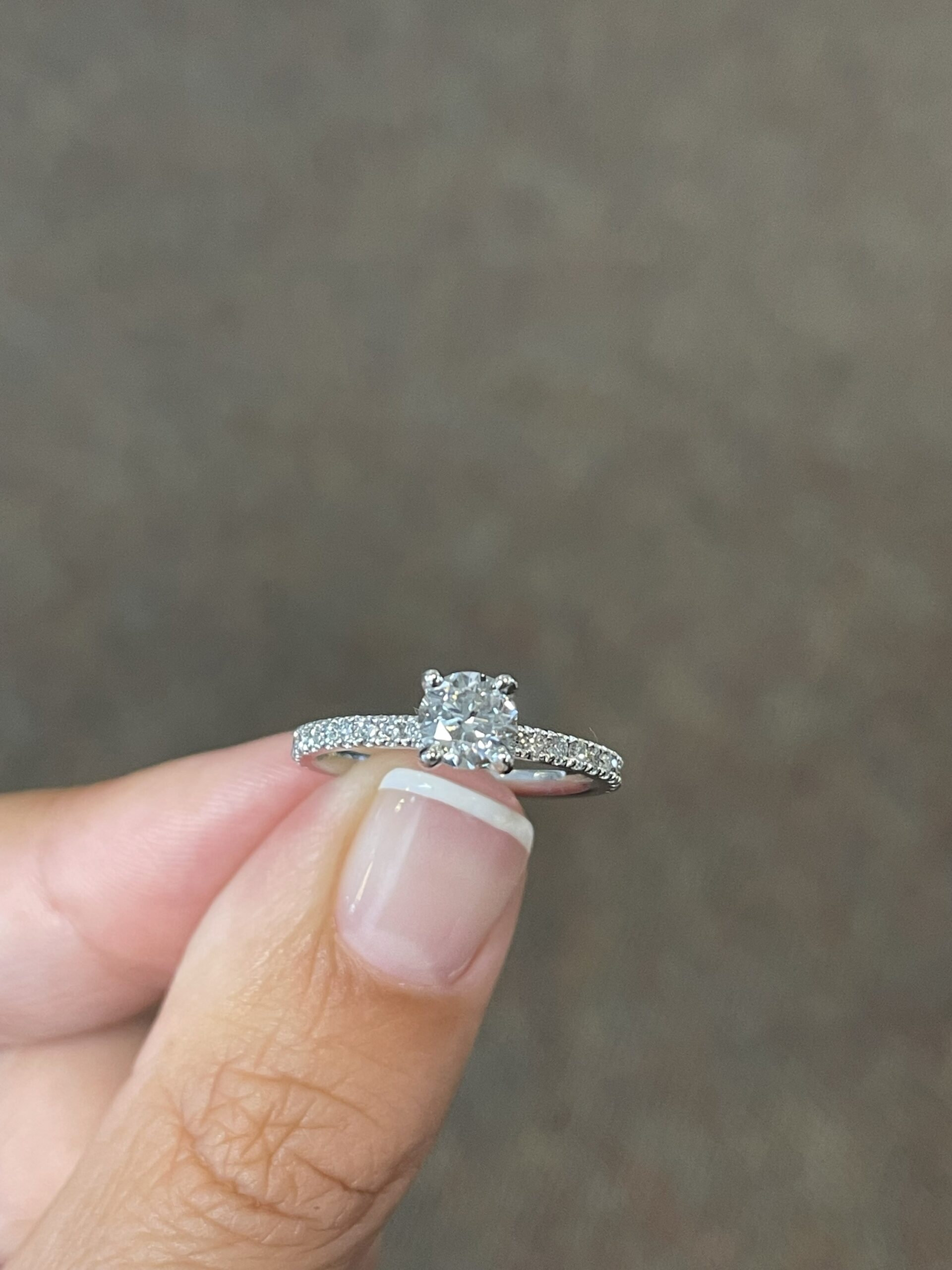 Blue nile petite micropave shop