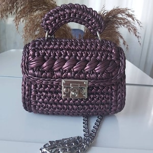 Metallic bag/shoulder bag
