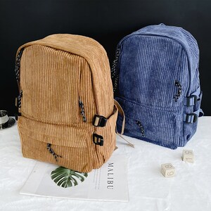 Mens corduroy backpack online