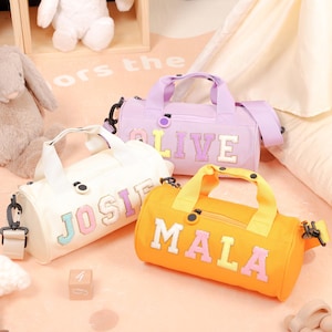 Monogrammiert Sport Duffle Bag, Custom Wasserdicht Duffle Dance Bag, Overnight Bag Weihnachtsgeschenk für Kinder, Travel/Weekender Bag, Ballet Bag