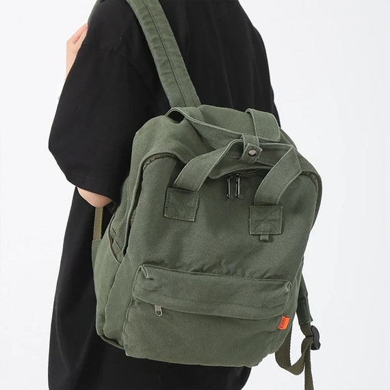 Canvas Unisex Travel Backpack Water Resistant Diaper Bag Backpack