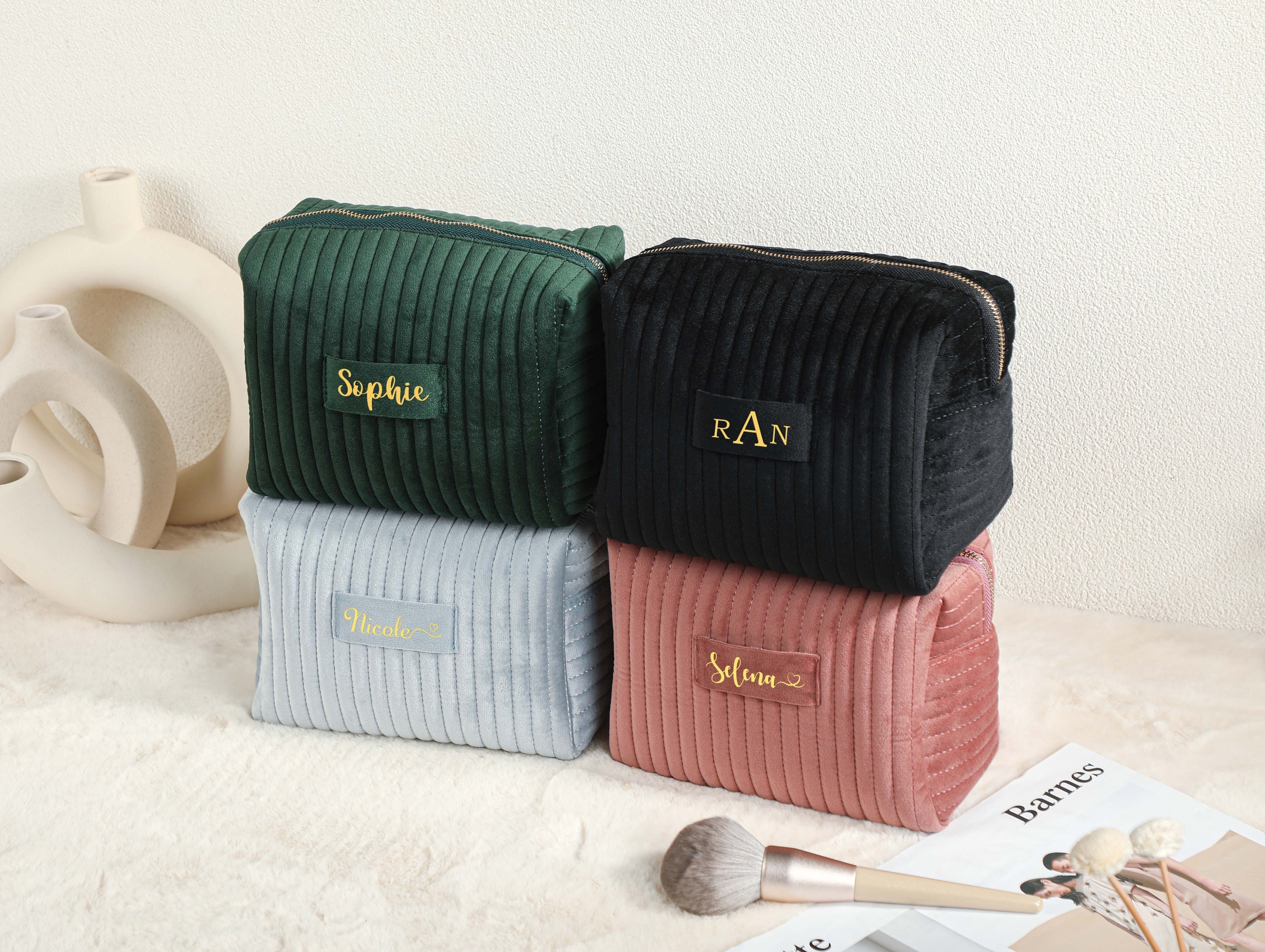 Personalized makeup bag Etsy