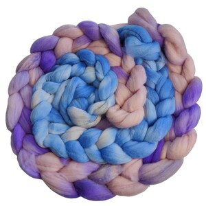 spinning wool, Top, merino wool felting, merino wool roving, Wool Roving, wet felting, Roving Wool, Fibre for Spinning, 19 Mic 50g -1.8 oz