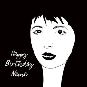 Cumpleaños personalizado de Kate Bush o cualquier tarjeta de ocasión