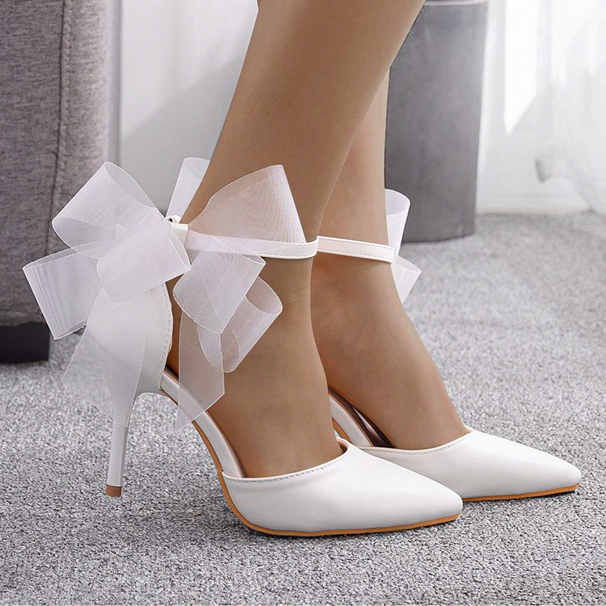 elegant wedding shoe