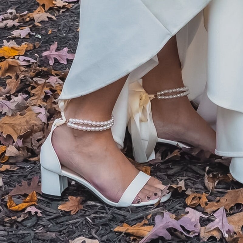 Pearl Block Heels - Etsy Singapore