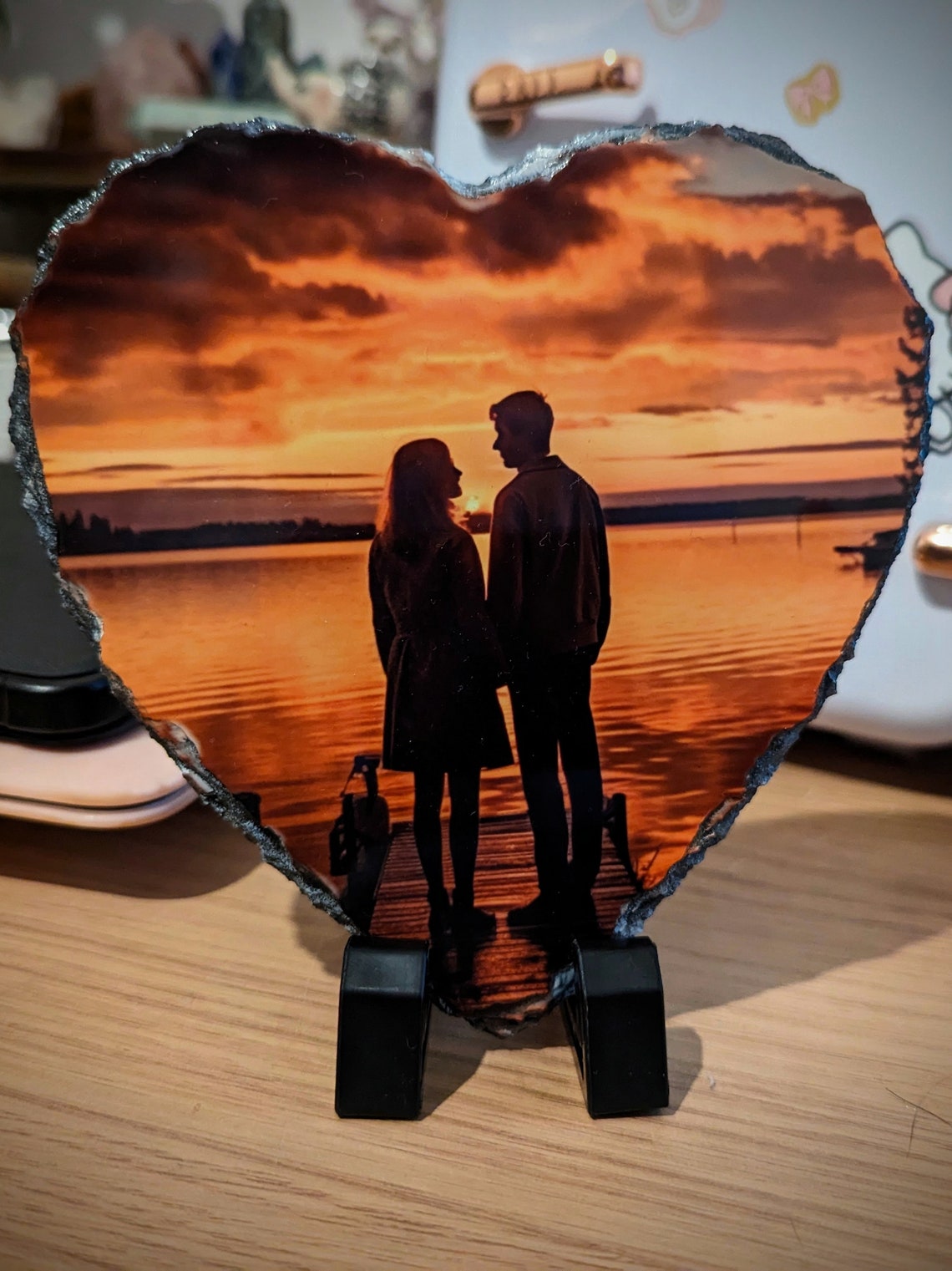 Printed Rocks Personalised Custom Photo Printed Rock Slate - Etsy UK