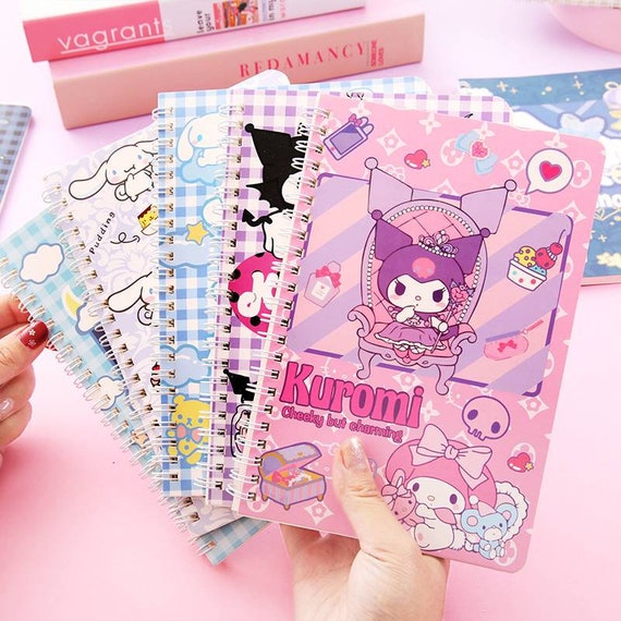 Cinnamoroll Notebook, Kawaii Cute Notebook, Kuromi Notebook, Stationary  Set, Kids Journal Diary, Sanrio Stationery, Cute Gifts 