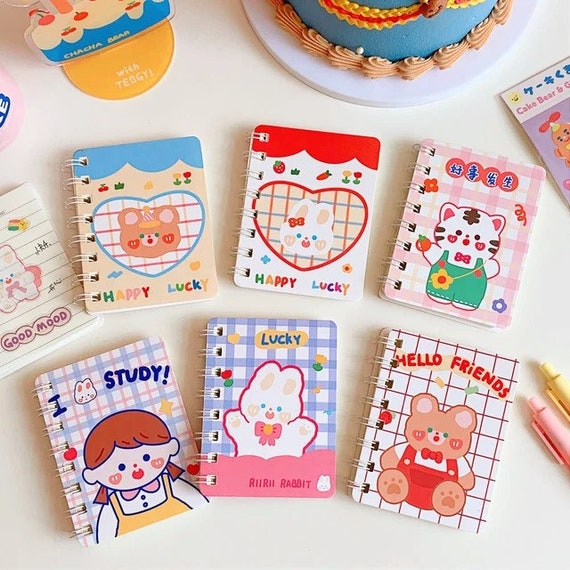 Kawaii Notebook Journal Stationery Washi Gift Set