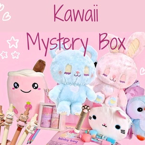 Kawaii Mystery Box!! Goody box! Kawaii stationery | Cute Kawaii |Surprise bag |Surprise box |Birthday gift |Stationery gift set | Girl Gifts