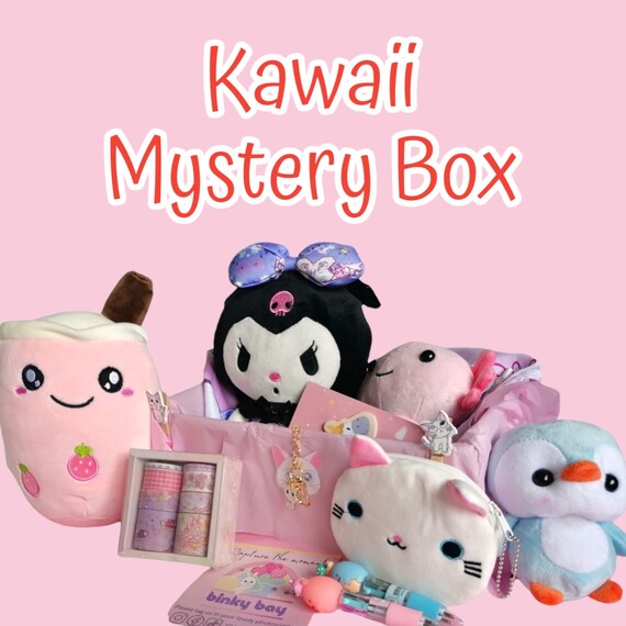 Kawaii Mystery Box Goody Box Kawaii Stationery cute Kawaii Etsy Canada