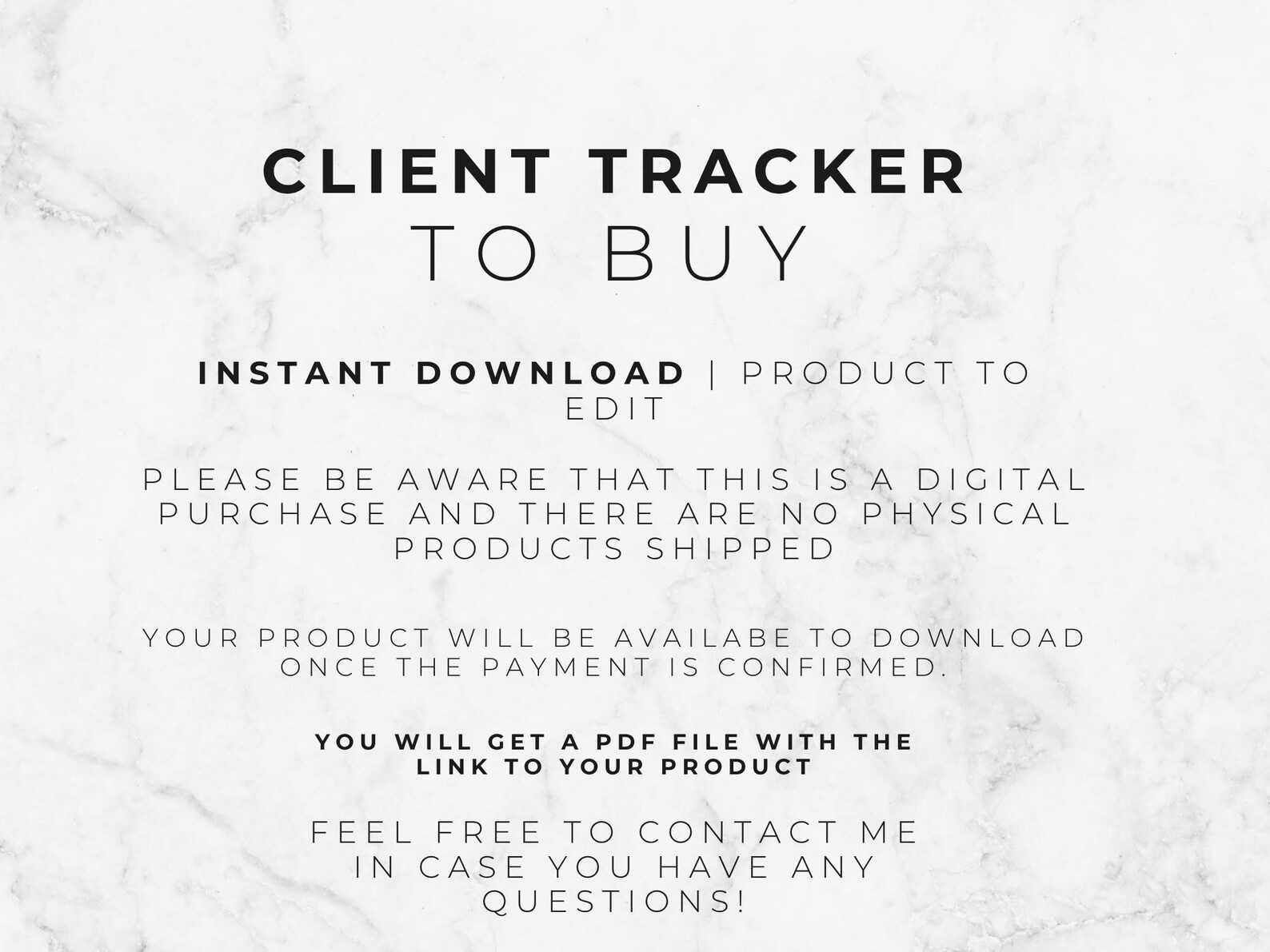Client Tracker Google Sheets Template Small Business CRM (digital