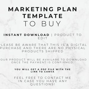 58-seitige Marketingplan-Vorlage: Branding, Kundenstragie, Geschäftsentwicklung, digitaler Start-up-Plan Bild 8