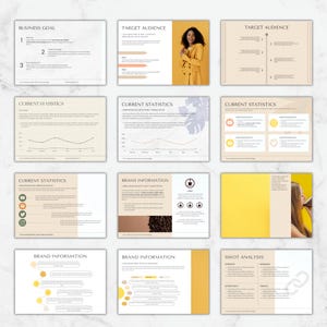 Social Media Strategy Canva Template, Client Strategy for Social Media Manager, Social Media and Marketing Proposal