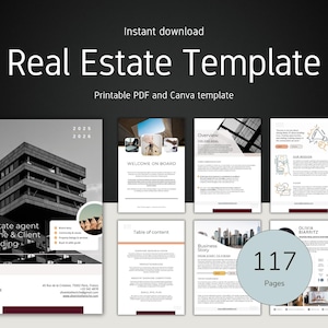 Real Estate Business Plan, Property Investment Strategy Plan, Realtor Financial Plan, Brokerage Marketing Plan, Rental Startup Plan