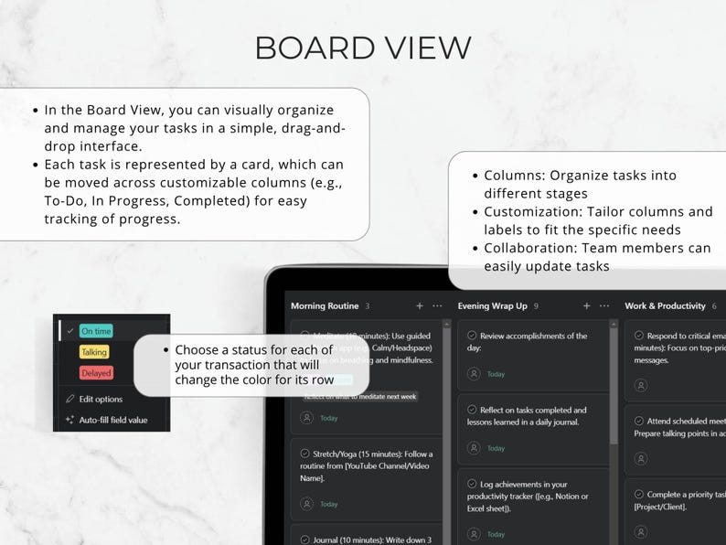 Asana Task Management Template: Project Tracker (digital Download) - Etsy